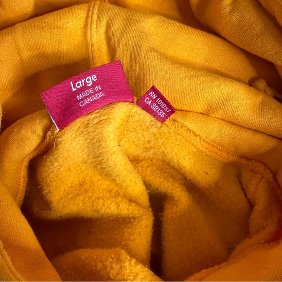 Supreme x Spitfire Hoodie Size Large Orange and Red Hoodie - Picture 9 of 10